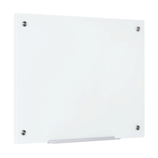 Officesource ViZual Collection Magnetic Glass Dry-Erase Board - 48" x 72" OS1201MGWH